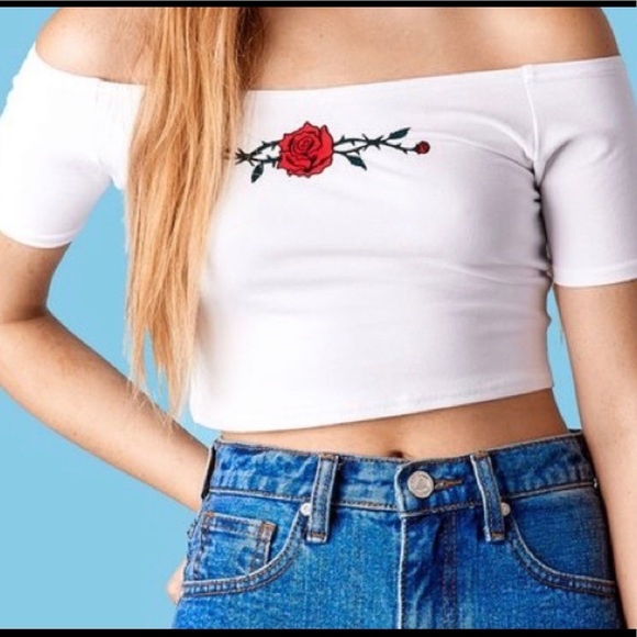 UNIF thorn crop top XS